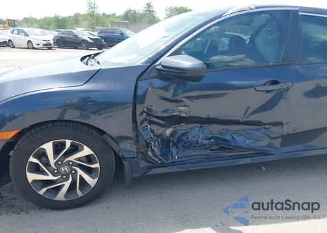 2017 Honda Civic Sedan из США, поврежденный, VIN 19XFC2F76HE011542